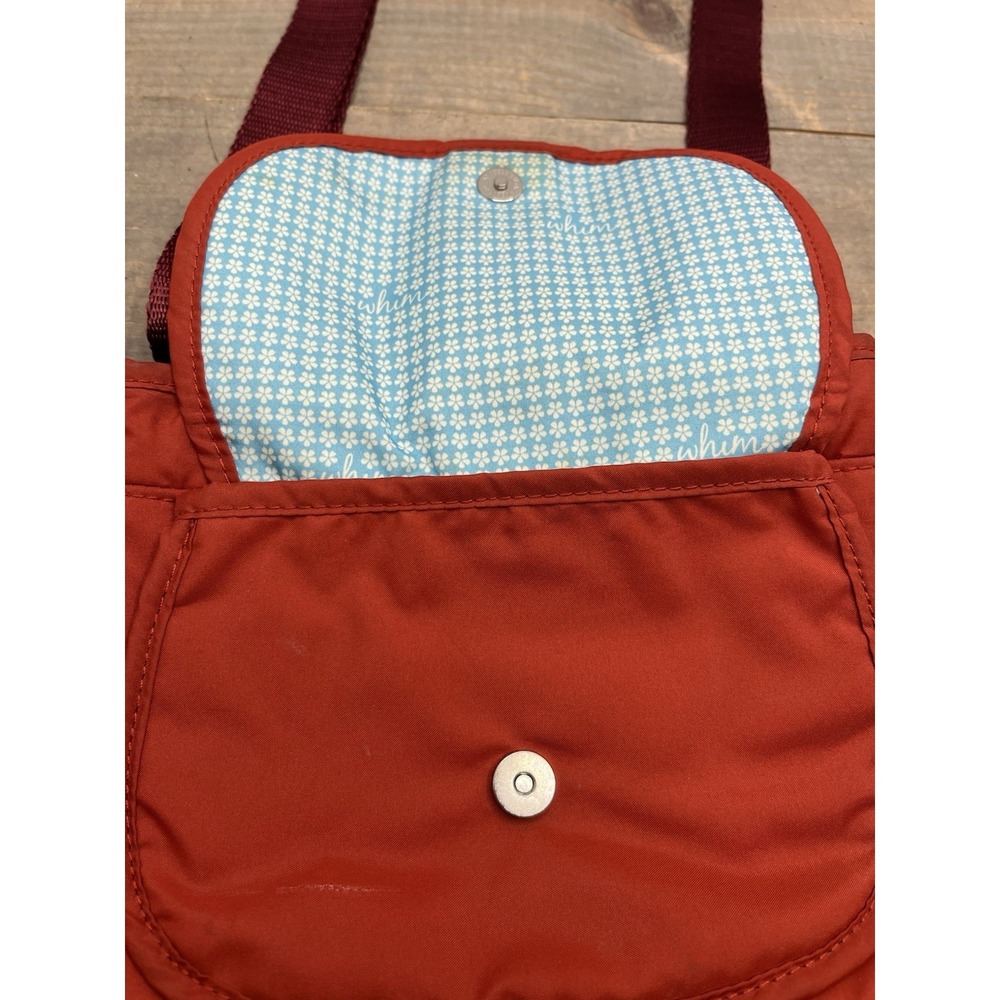 Whim By Mosey Orange Purse Bag 8x6'' View 4